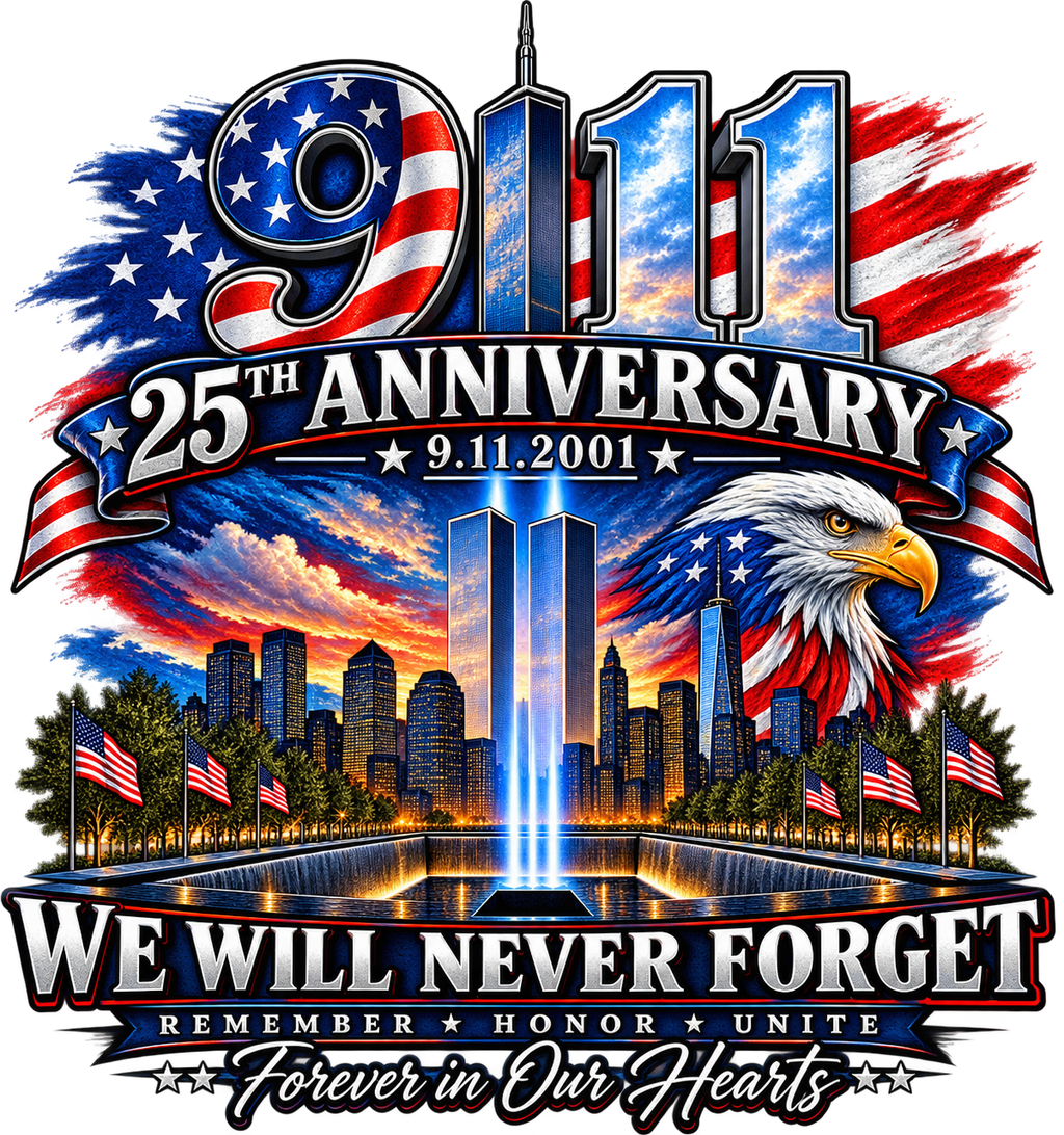 9 11 25th Anniversary T